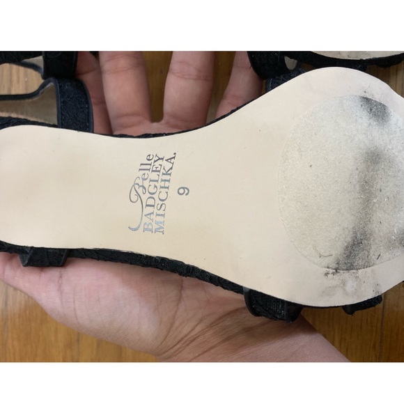 Badgley Mischka “Belle” Black Heels! - Picture 7 of 12